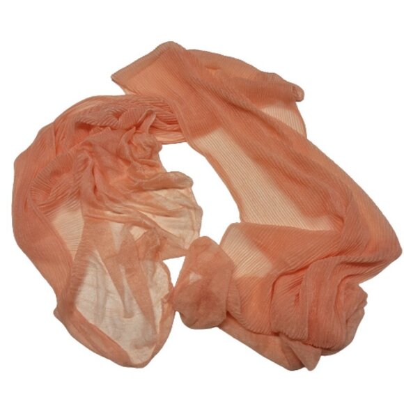 Orange Sheer Scarf - NEW - Picture 5 of 7